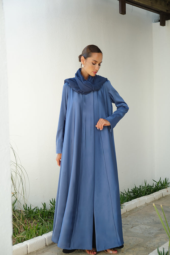 Blue abaya