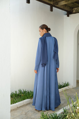Blue abaya